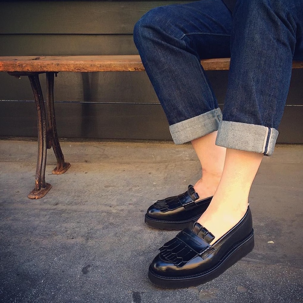 Grenson - Juno Platform Loafer size UK6/8.5M